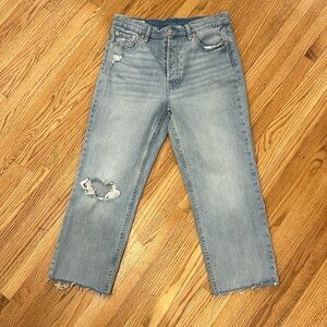 Gap Cheeky Straight High Rise 29 8R